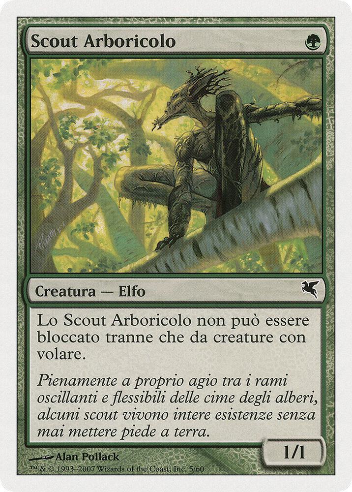 Treetop Scout (Italian) - "Scout Arboricolo"