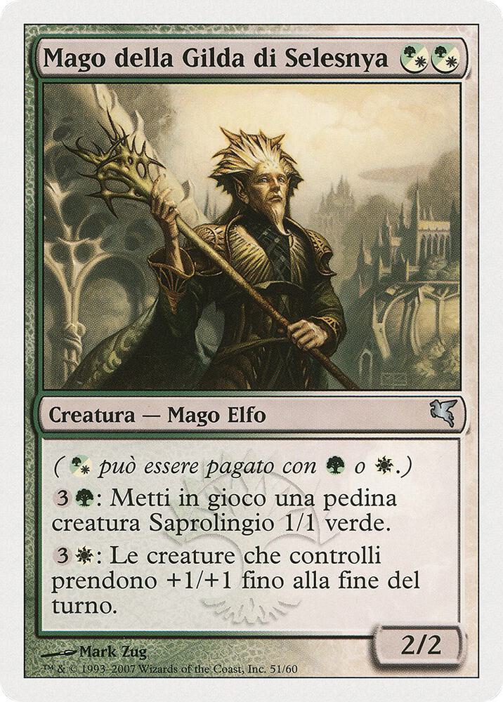 Selesnya Guildmage (Italian) - "Mago della Gilda di Selesnya"