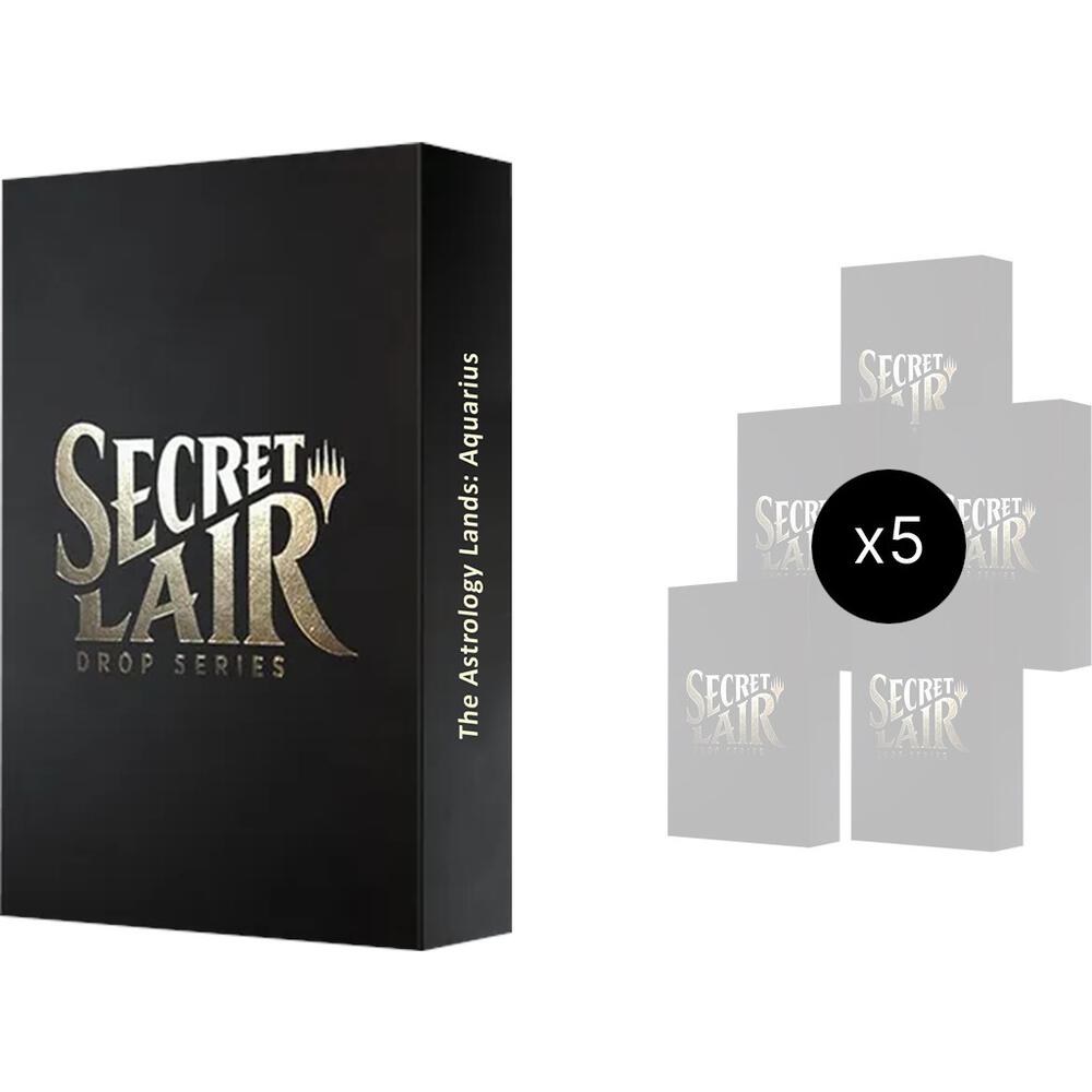 Secret Lair Drop: Astrology Lands (Aquarius) Bundle - Non-Foil Edition