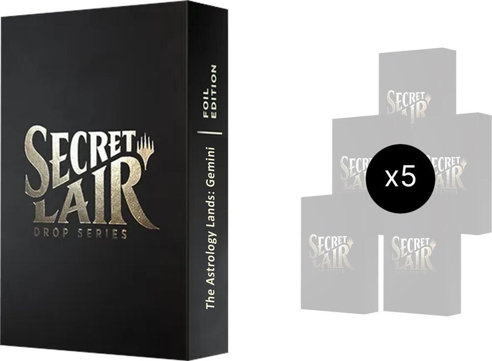 Secret Lair Drop: Astrology Lands (Gemini) Bundle - Traditional Foil Edition