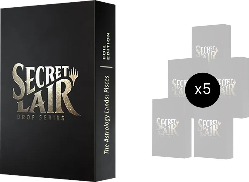 Secret Lair: Astrology Lands (Pisces) Bundle - Traditional Foil Edition