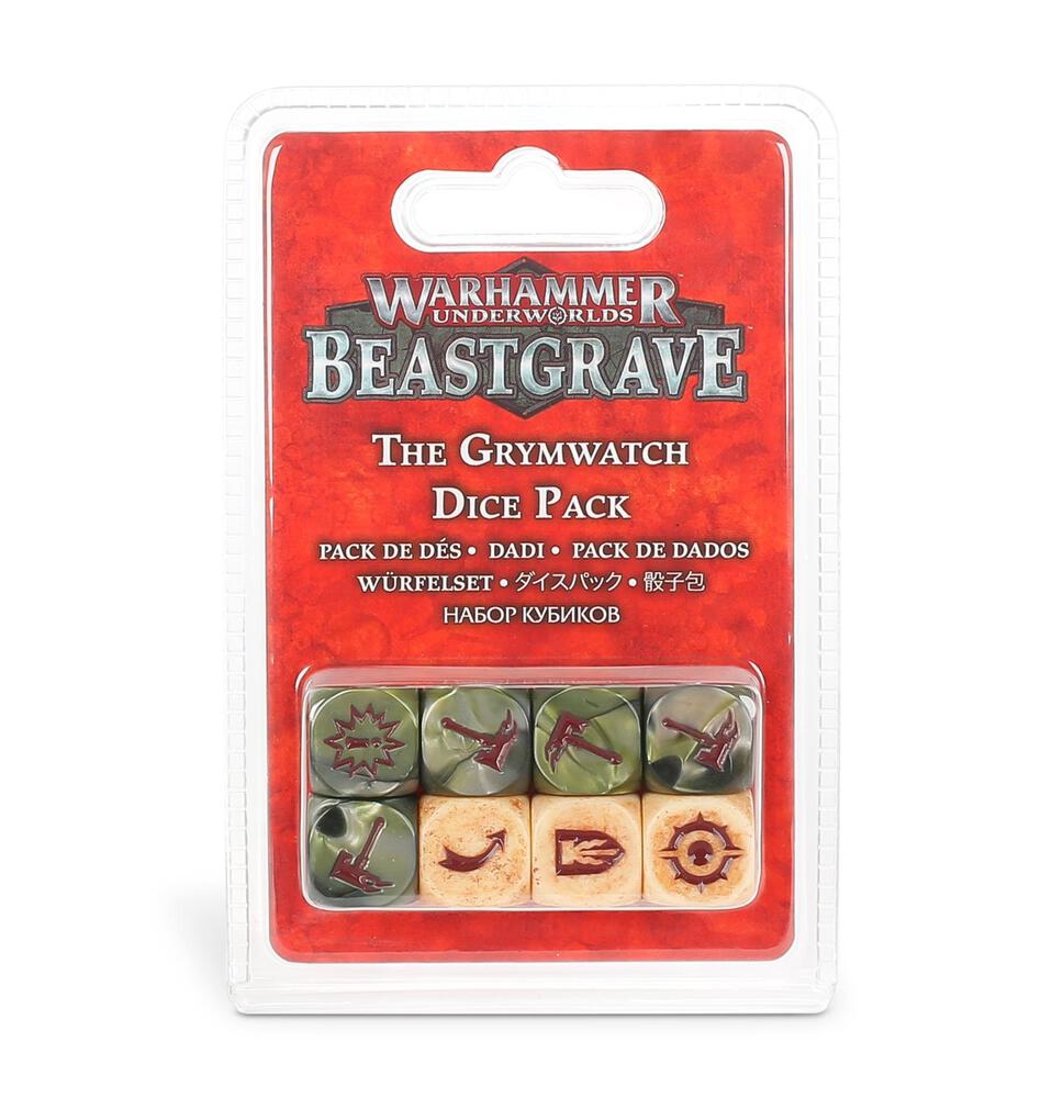 Warhammer: Underworlds - The Grymwatch Dice Pack (8-Pack)