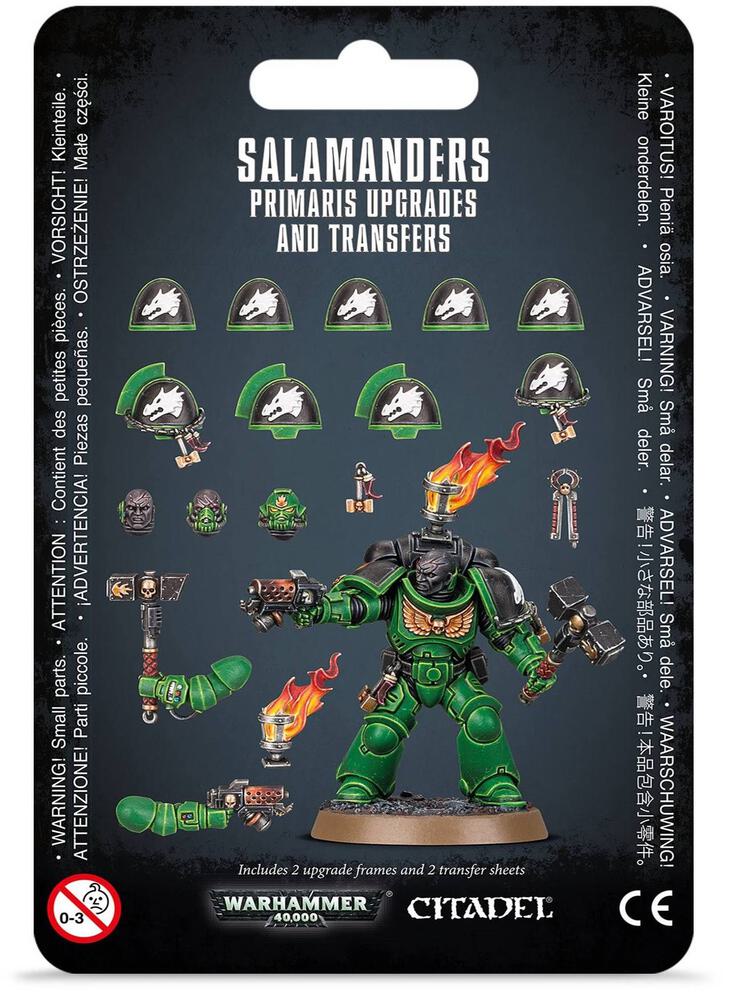 Warhammer: 40K - Salamanders: Primaris Upgrades & TransfersSalamanders: Adrax Agatone
