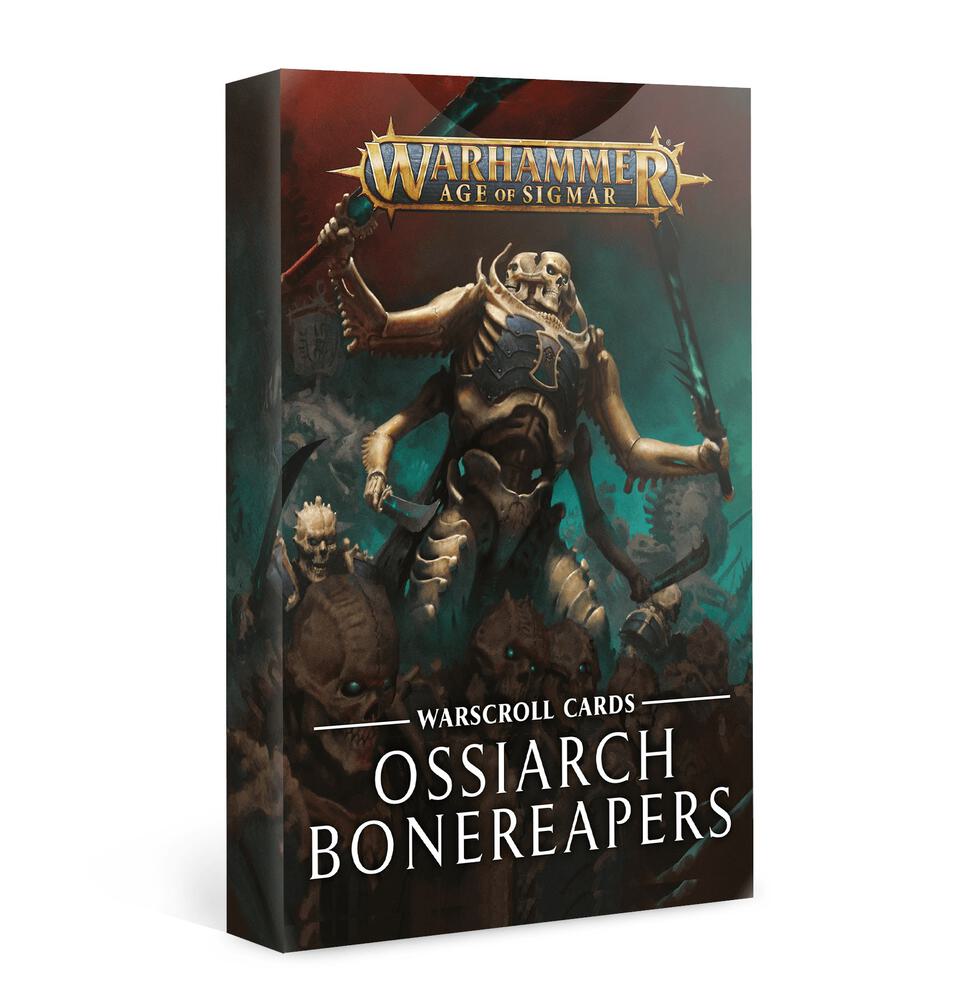 Warhammer: Age of Sigmar - Warscroll Cards: Ossiarch Bonereapers
