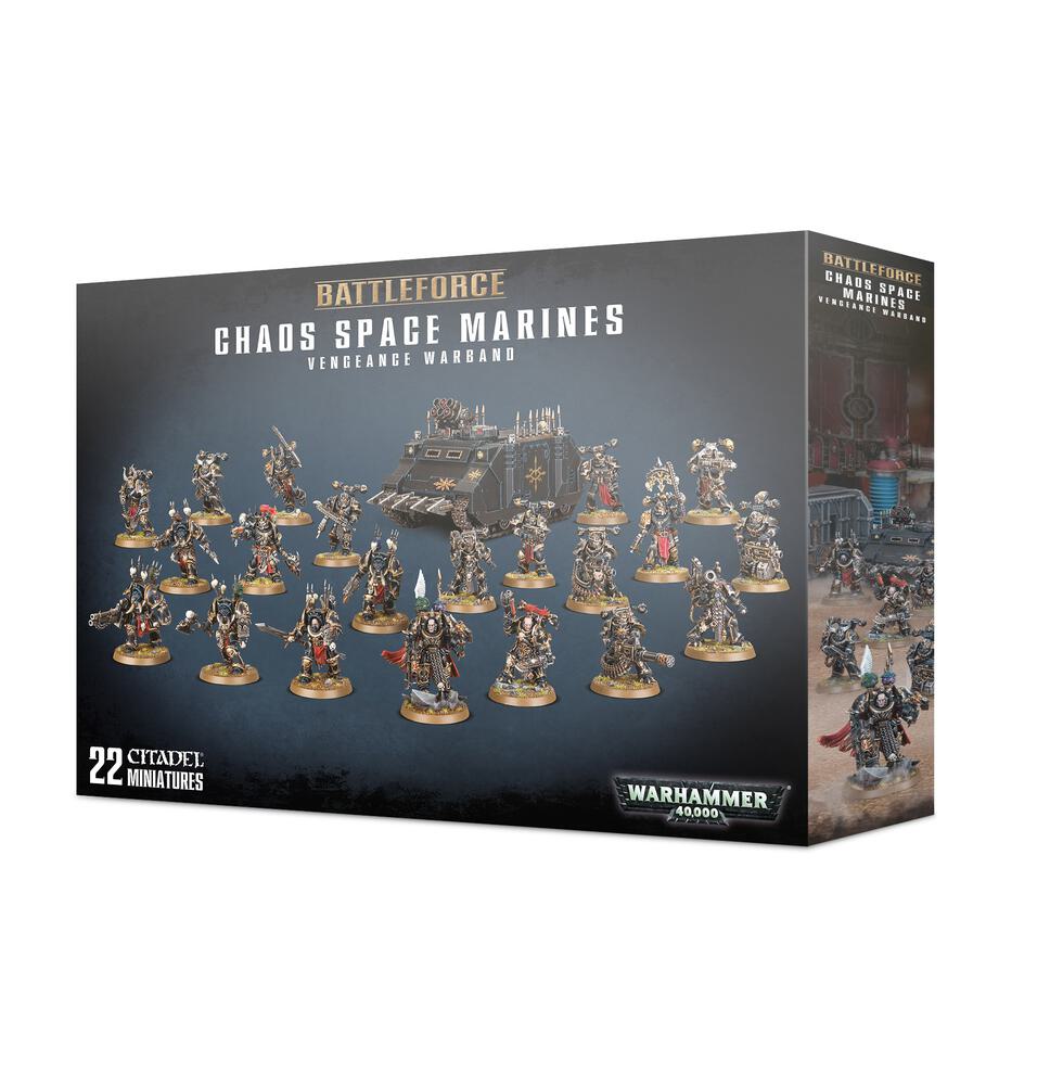 Warhammer: 40K - Battleforce: Chaos Space Marines Vengeance Warband