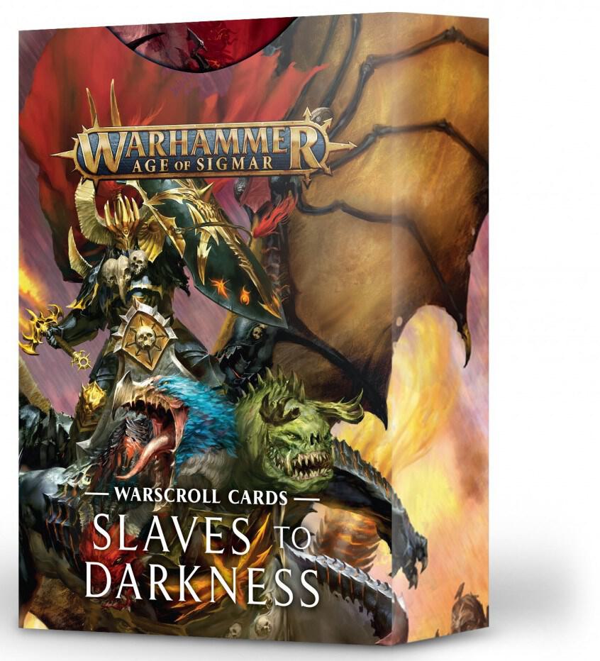 Warhammer: Age of Sigmar - Warscroll Cards: Slaves to Darkness