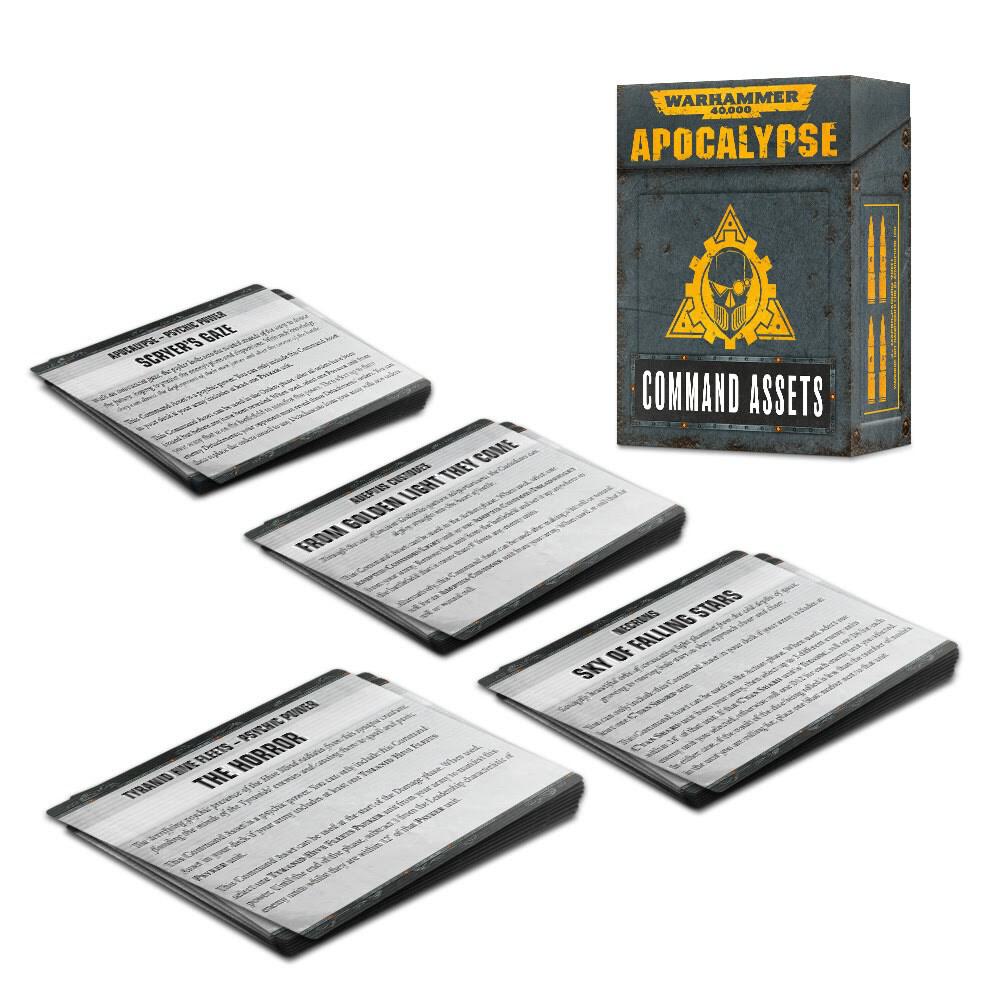 Warhammer: 40K - Apocalypse Command Asset Cards