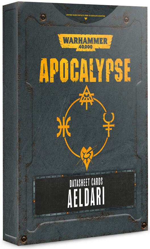 Warhammer 40K: Apocalypse Datasheet Cards - Aeldari