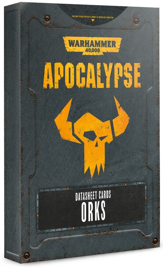 Warhammer 40K: Apocalypse Datasheet Cards - Orks