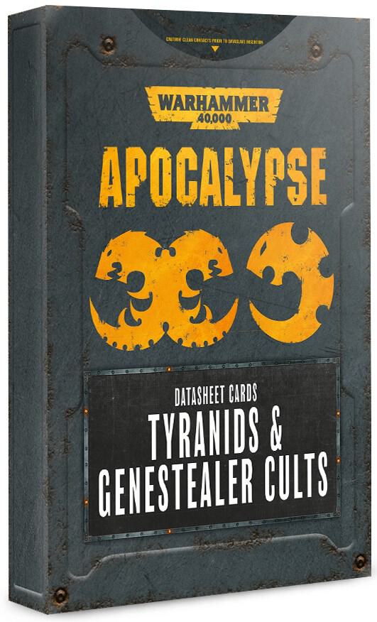 Warhammer 40K: Apocalypse Datasheet Cards - Tyranids & Genestealers