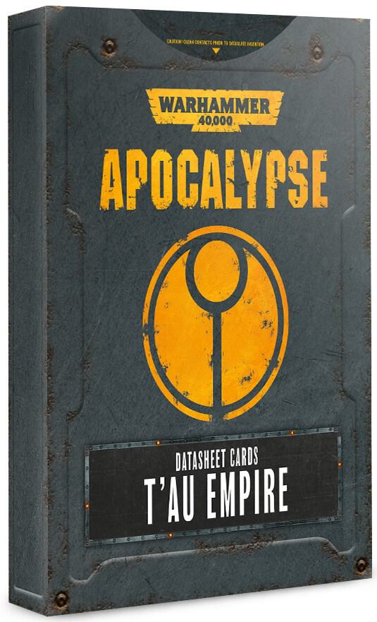 Warhammer 40K: Apocalypse Datasheet Cards - T'au Empire