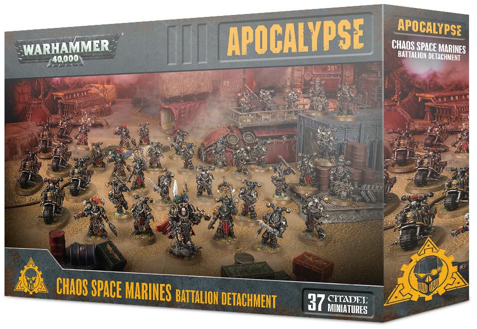 Warhammer: 40K - Apocalypse: Chaos Space Marines Battalion Detachment