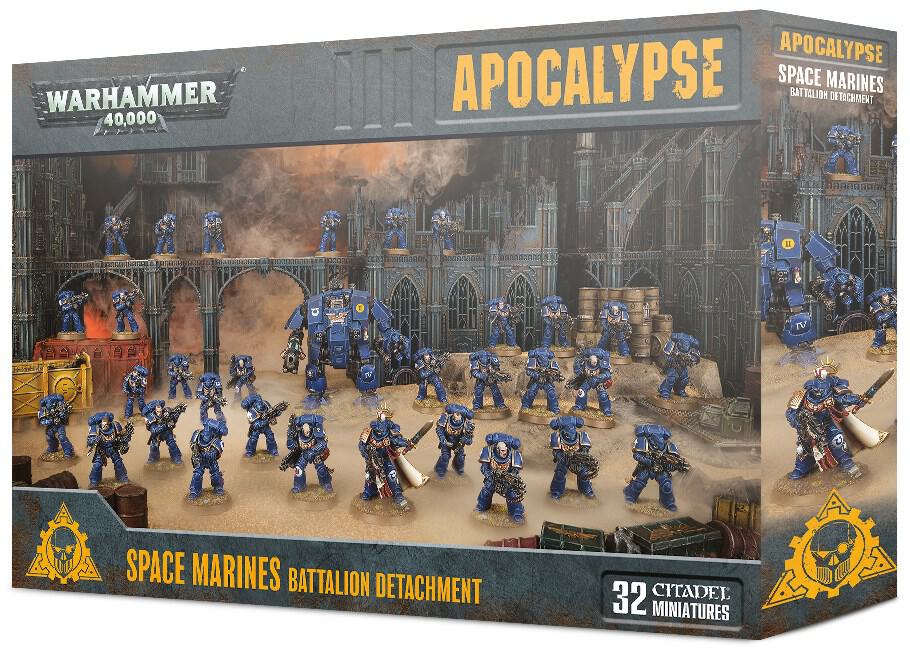 Warhammer: 40K - Apocalypse: Space Marines Battalion Detachment