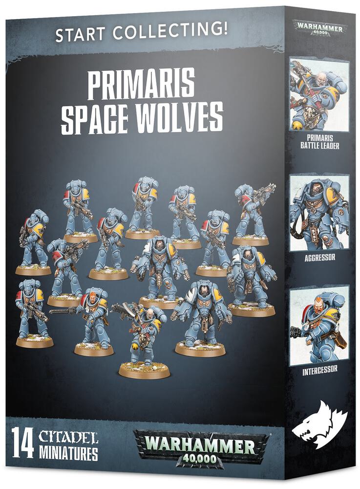 Warhammer: 40K - Start Collecting! Primaris Space Wolves