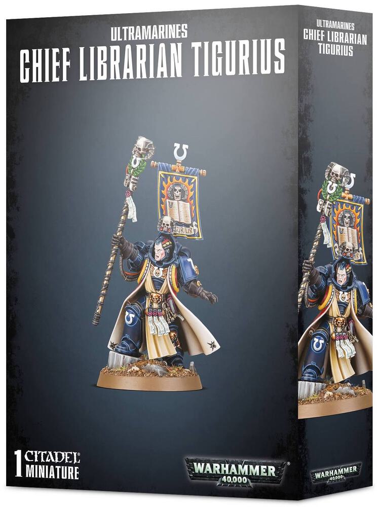 Warhammer: 40K - Ultramarines Chief Librarian Tigurius