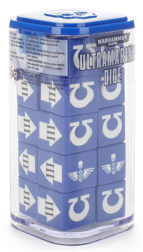 Warhammer: 40K - Ultramarines Dice Set (20-pack)