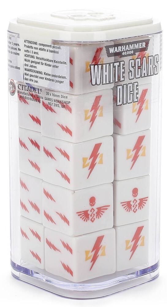 Warhammer: 40K - White Scars Dice Set (20-pack)