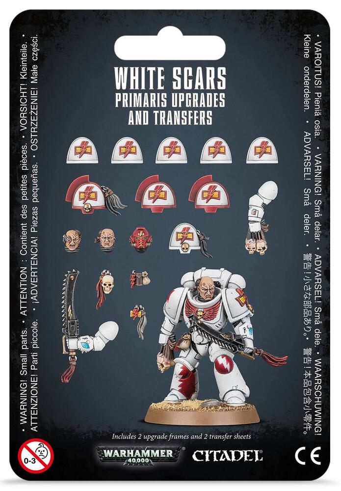 Warhammer: 40K - White Scars Primaris Upgrades & Transfers