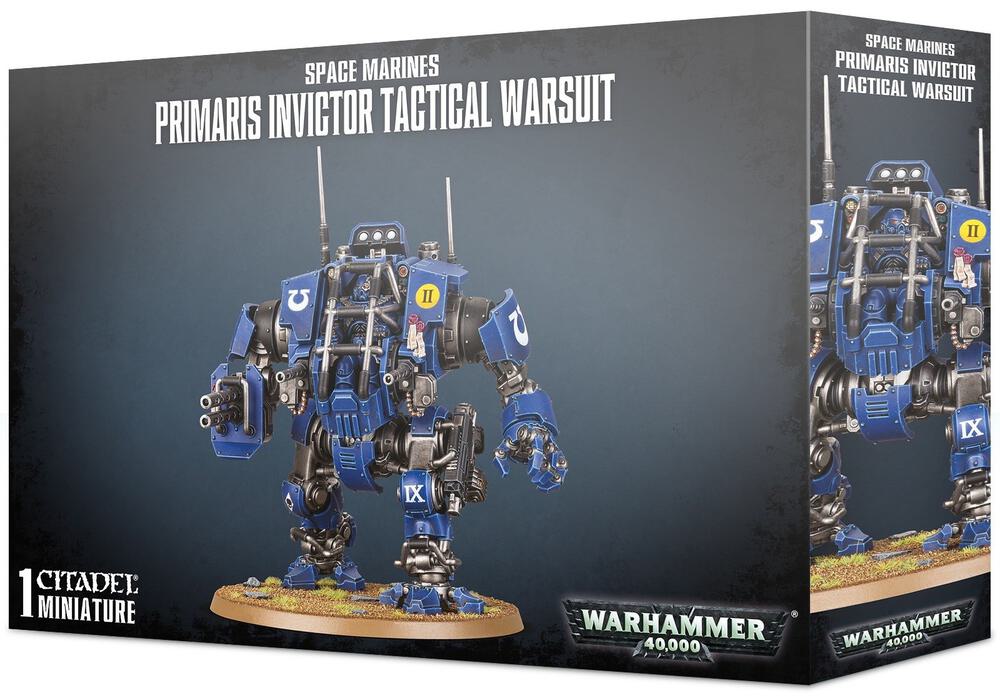 Warhammer: 40K - Space Marines Primaris Invictor Tactical Warsuit
