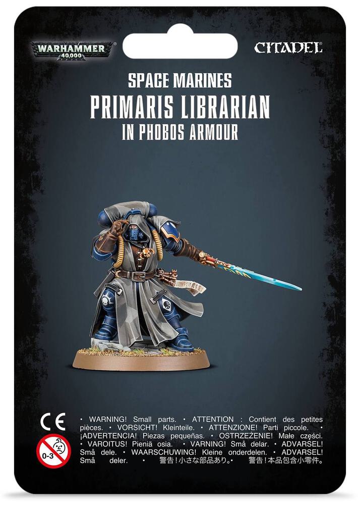 Warhammer: 40K - Space Marines Primaris Librarian in Phobos Armour