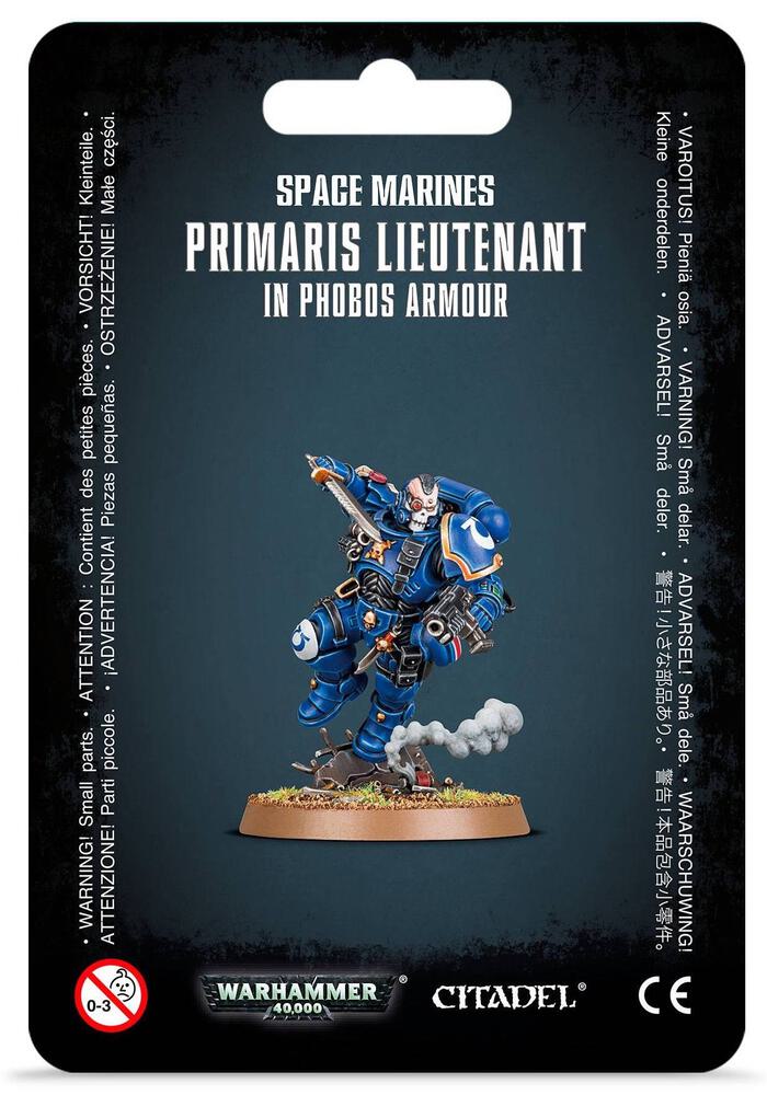 Warhammer: 40K - Space Marines Primaris Lieutenant in Phobos Armour