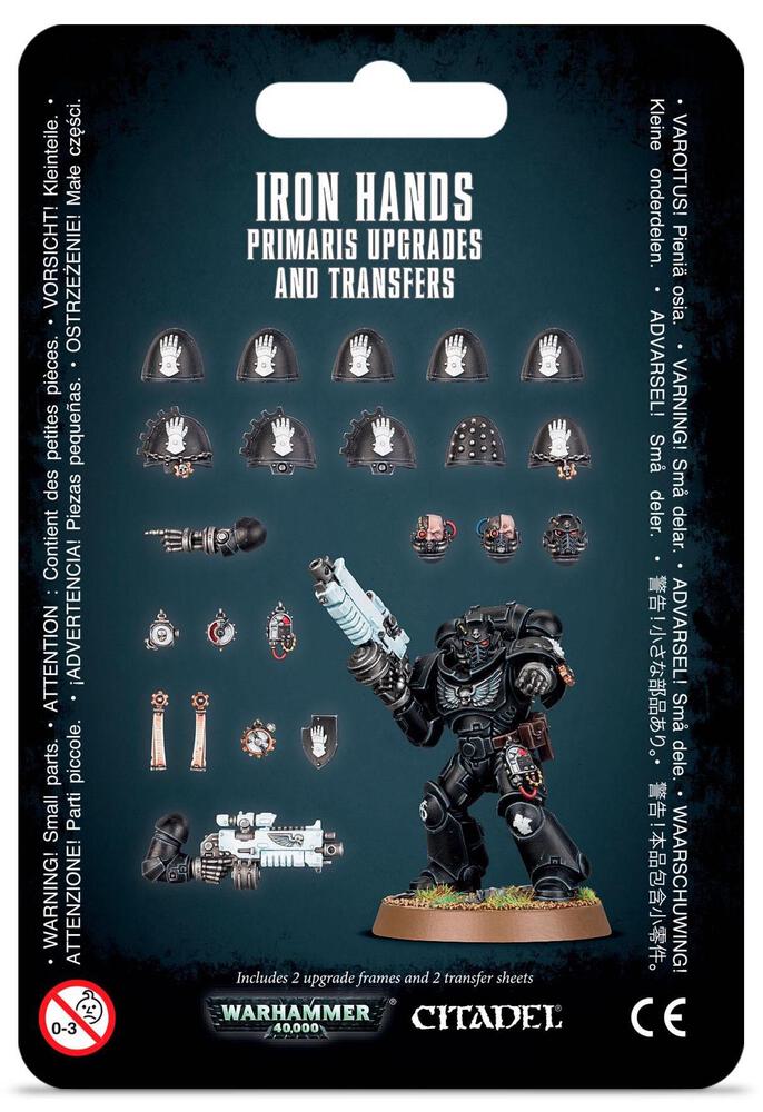 Warhammer: 40K - Iron Hands Primaris Upgrades & Transfers