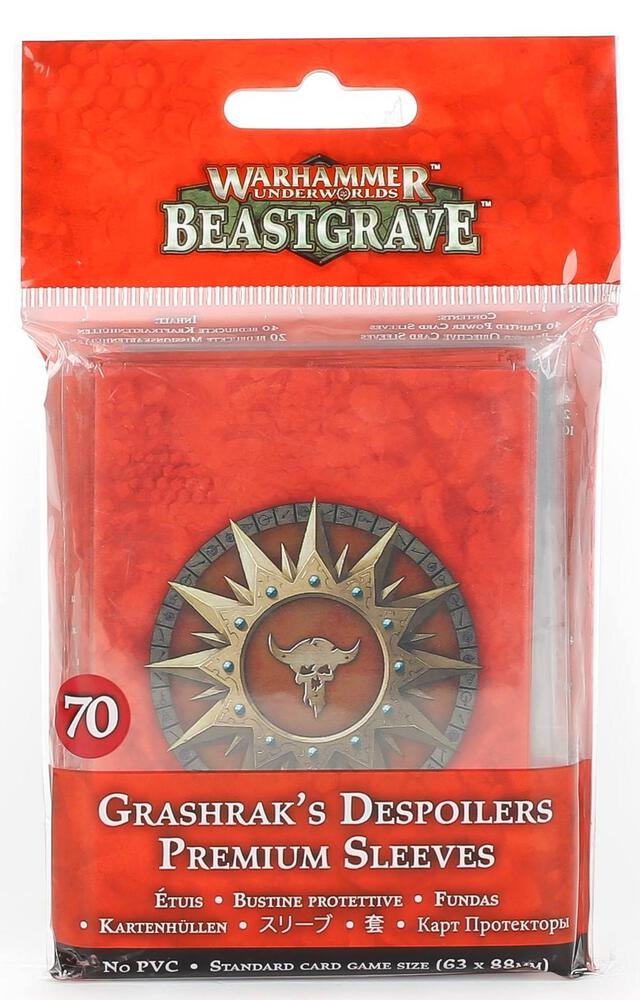 Warhammer: Underworlds - Beastgrave: Grashrak's Despoilers Sleeves (70-pack)