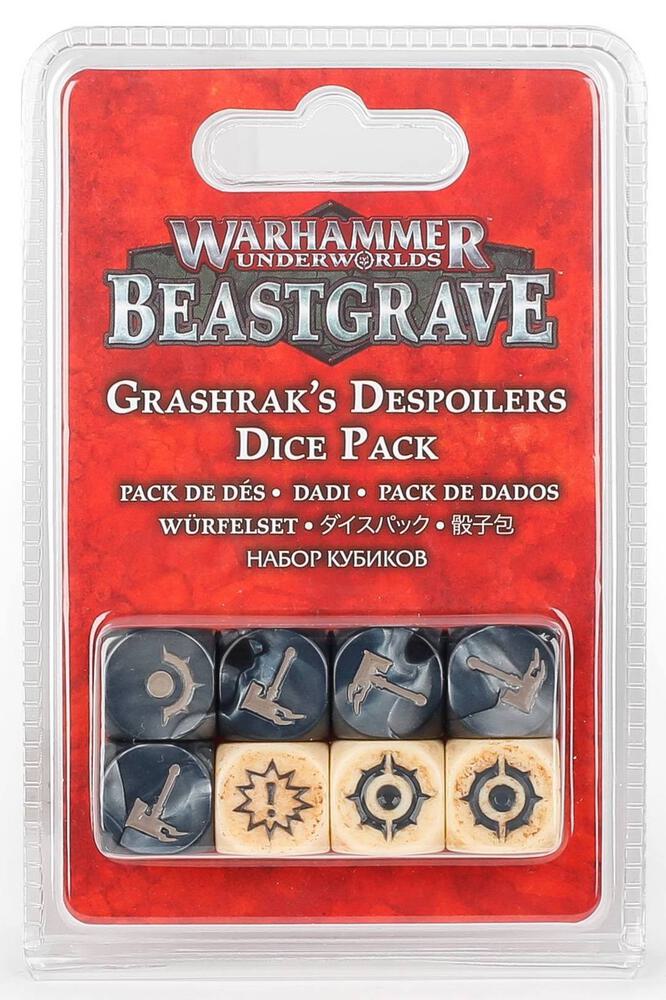 Warhammer: Underworlds - Grashrak's Despoilers Dice Set (8-Pack)