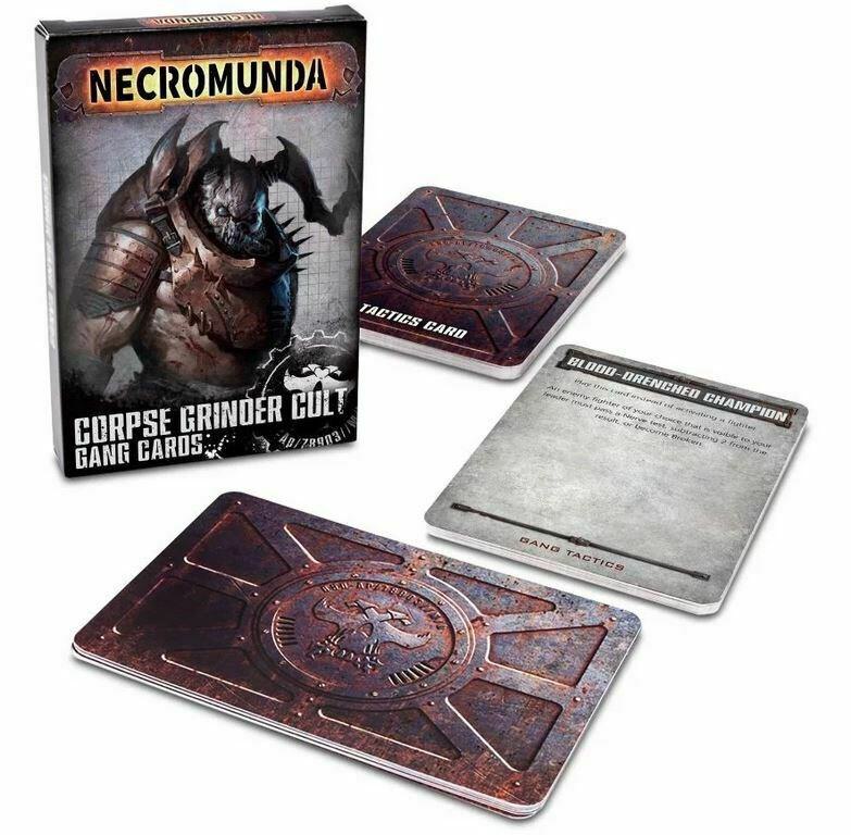 Necromunda: Corpse Grinder Cult Gang Cards