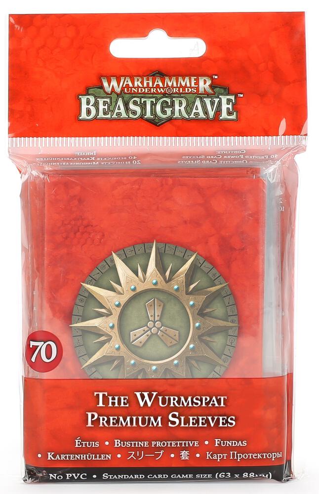 Warhammer: Underworlds - Beastgrave: The Wurmspat Sleeves (70-pack)