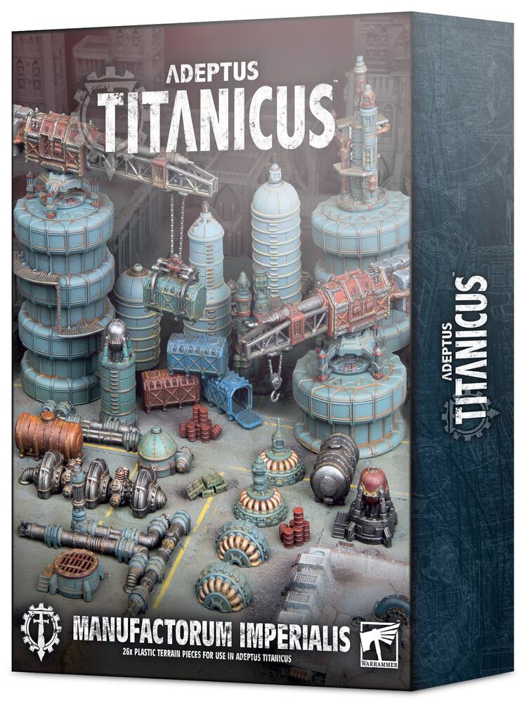 Warhammer: 40K - Adeptus Titanicus - Civitas Imperialis Industrial Scenery