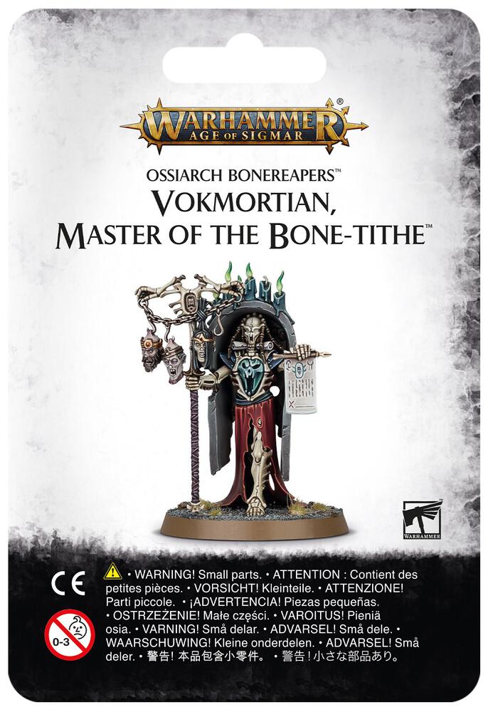 Warhammer: Age of Sigmar - Ossiarch Bonereapers: Vokmortian, Master of the Bone-tithe