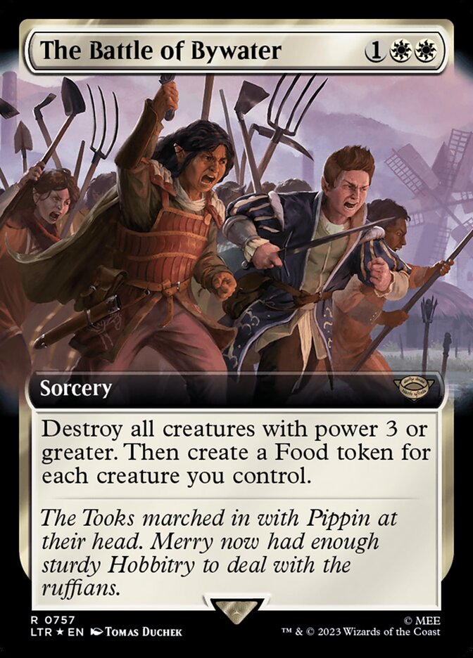 The Battle of Bywater (Extended Art) (Surge Foil)