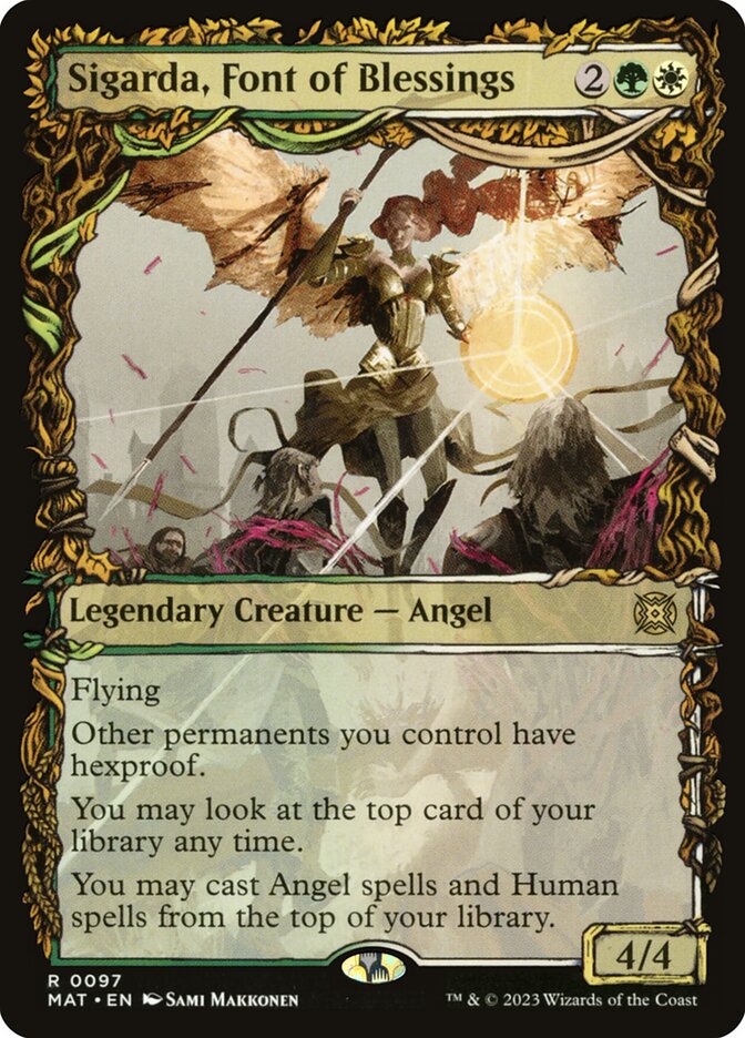 Sigarda, Font of Blessings (Showcase)