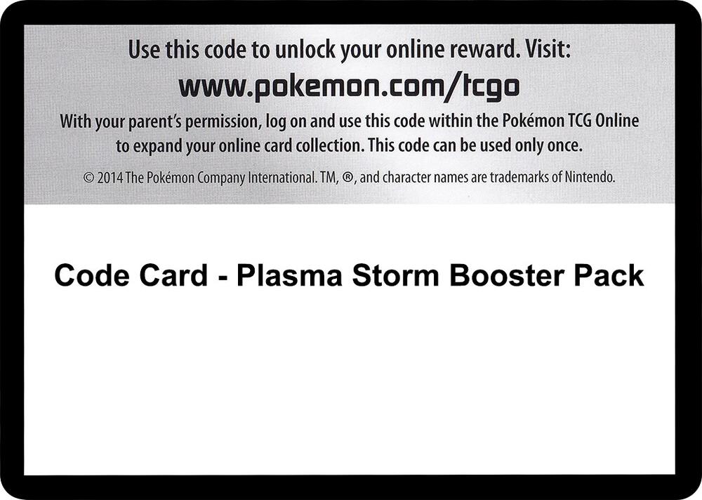 Code Card - Plasma Storm Booster Pack