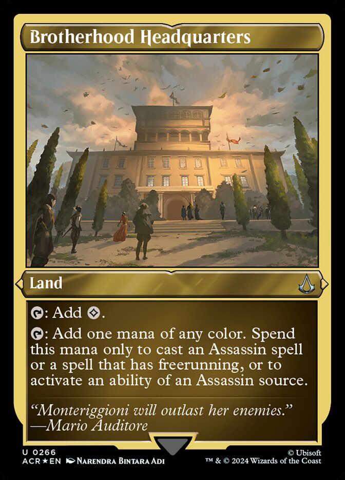 Brotherhood Headquarters (Foil Etched)