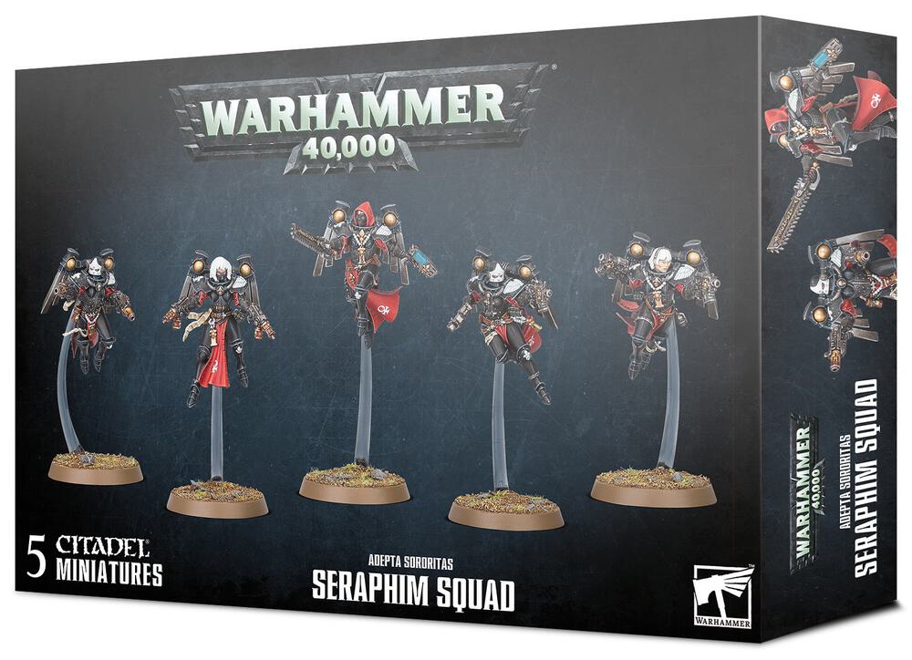 Warhammer 40K: Adepta Sororitas Seraphim Squad