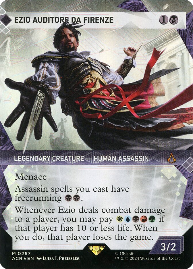 Ezio Auditore da Firenze (Showcase) (Textured Foil)