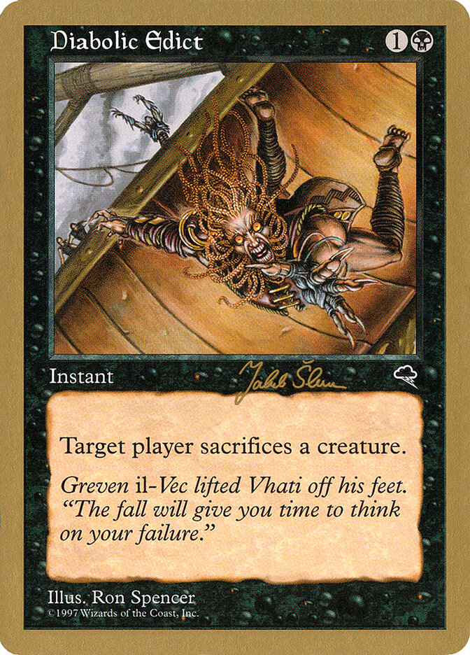 Diabolic Edict - 1999 Jakub Slemr (TMP)