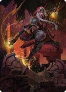 Jaya, Fiery Negotiator Art Card (35/81)