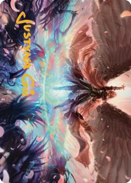 Iridian Maelstrom Art Card (Gold-Stamped Signature)