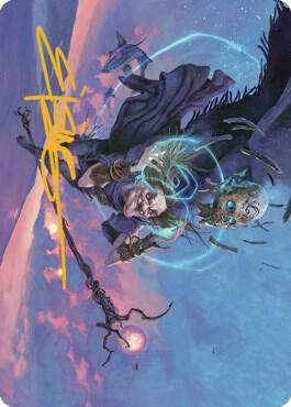 Zur, Eternal Schemer Art Card (56/81) (Gold-Stamped Signature)