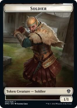 Soldier // Angel Double-Sided Token