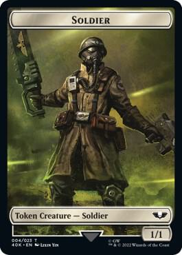 Soldier (004) // Vanguard Suppressor Double-Sided Token