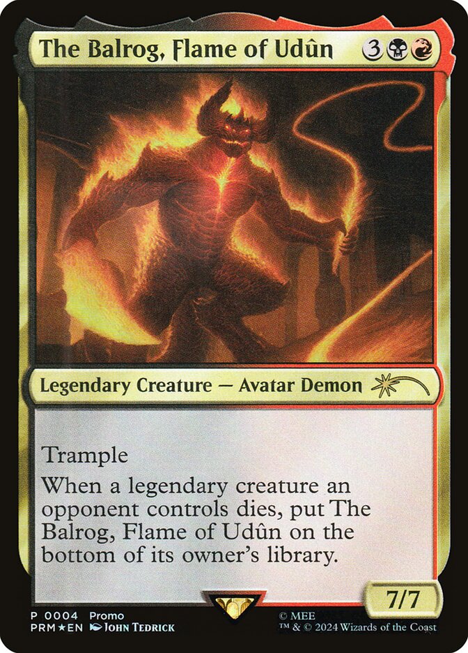 The Balrog, Flame of Udun