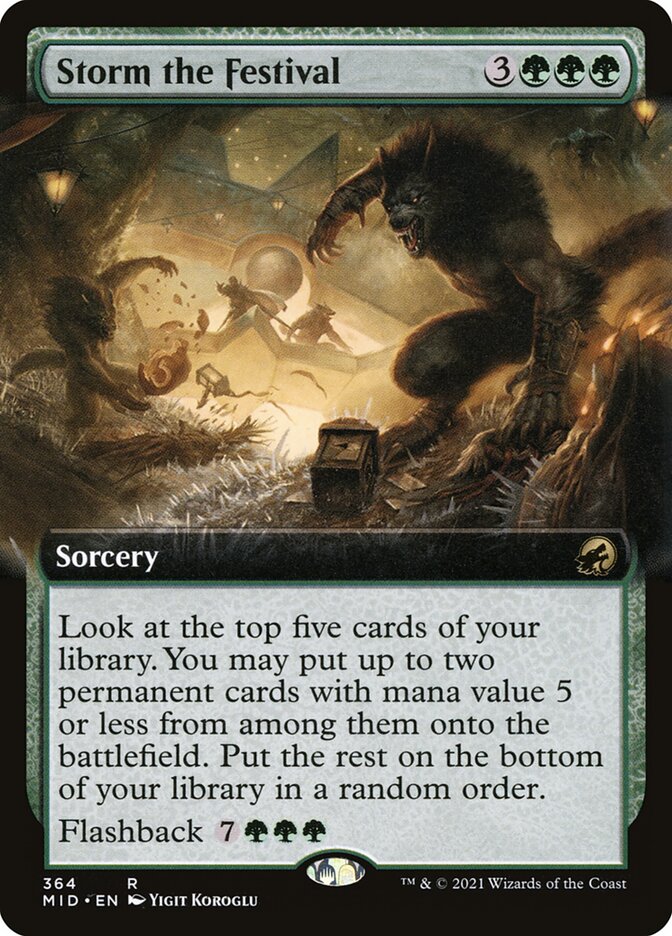 Storm the Festival (Extended Art)