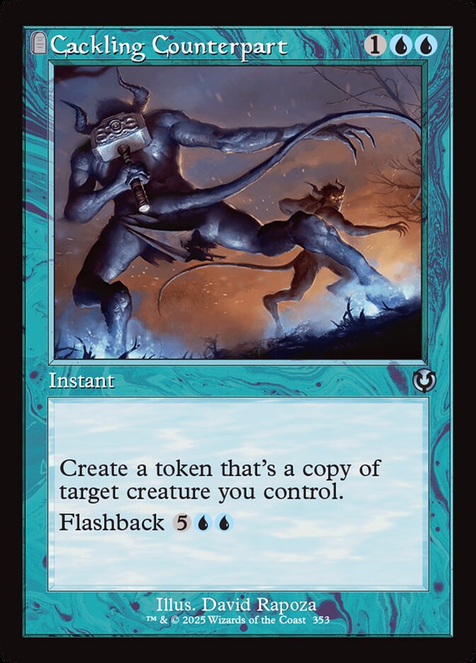 Cackling Counterpart (Retro Frame)
