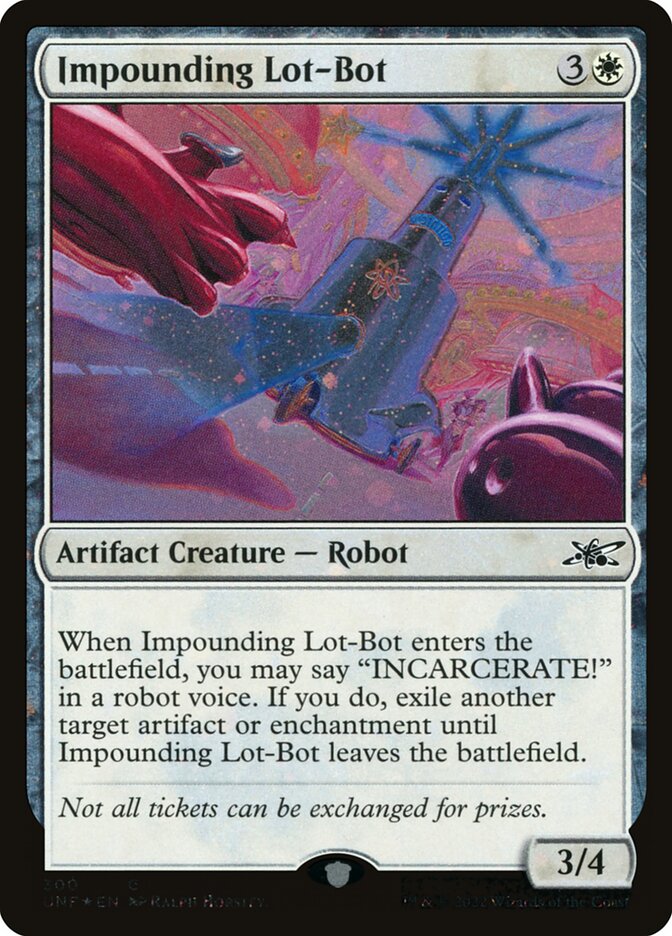 Impounding Lot-Bot (Galaxy Foil)