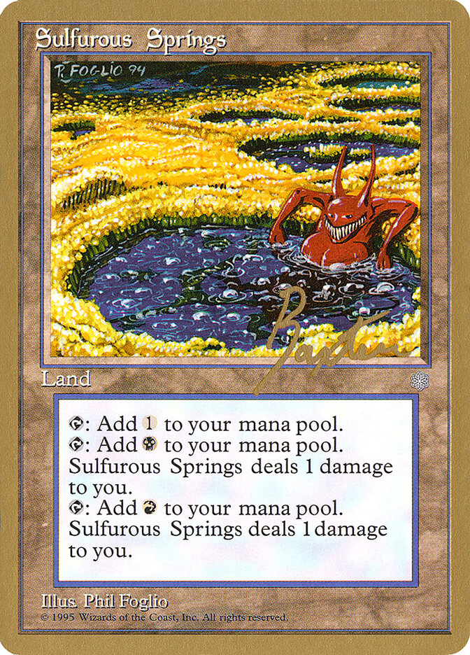 Sulfurous Springs - 1996 George Baxter (ICE)