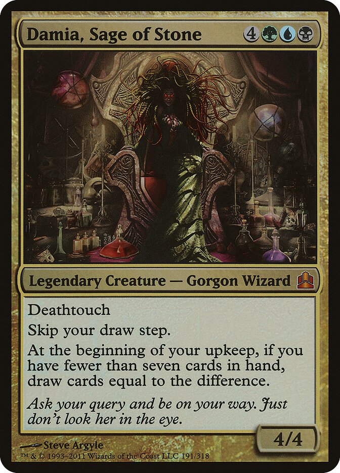 Damia, Sage of Stone (Commander)